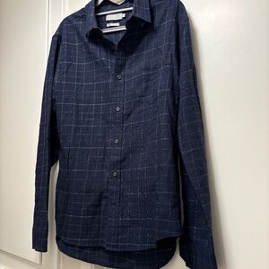 Vince button down shirt - classic fit - size medium